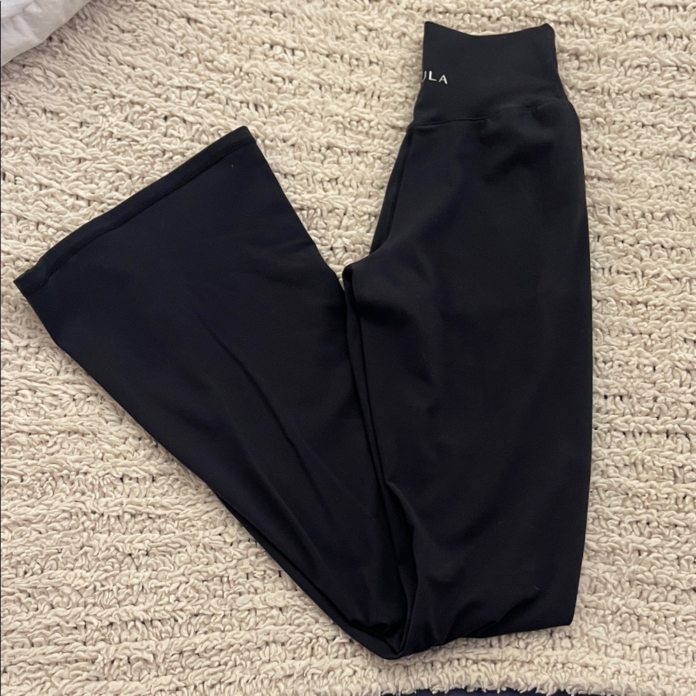 P'tula Midnight Black High-Waisted Leggings
